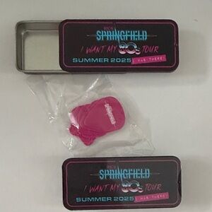 Rick Springfield Pink Guitar Picks Set